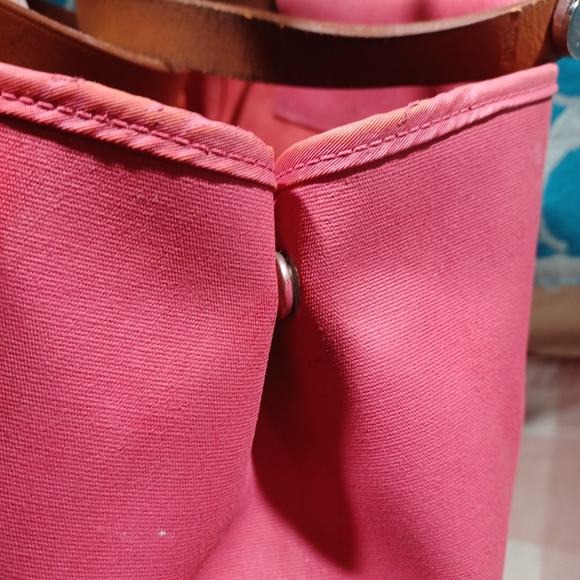 Hermes bougainvillea elan canvas cabbage bag - Picture 7 of 13